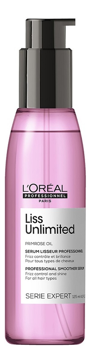 Liss Unlimited Olejek intensywnie wygładzający włosy niezdyscyplinowane