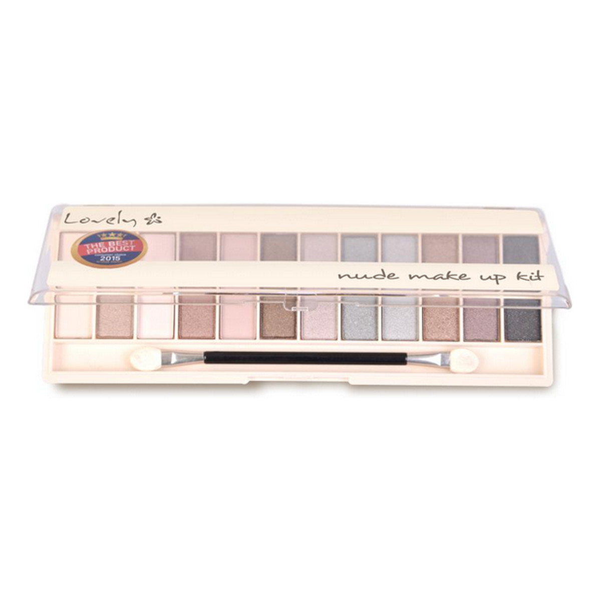 Lovely Nude Make Up Kit Paleta 12 cieni do powiek 6g