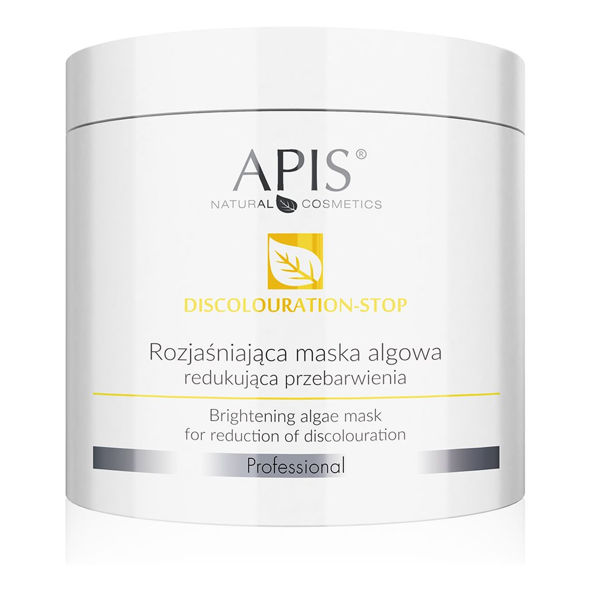 Apis Discolouration-Stop brightening algae mask rozjaśniająca maska algowa redukująca przebarwienia 200g
