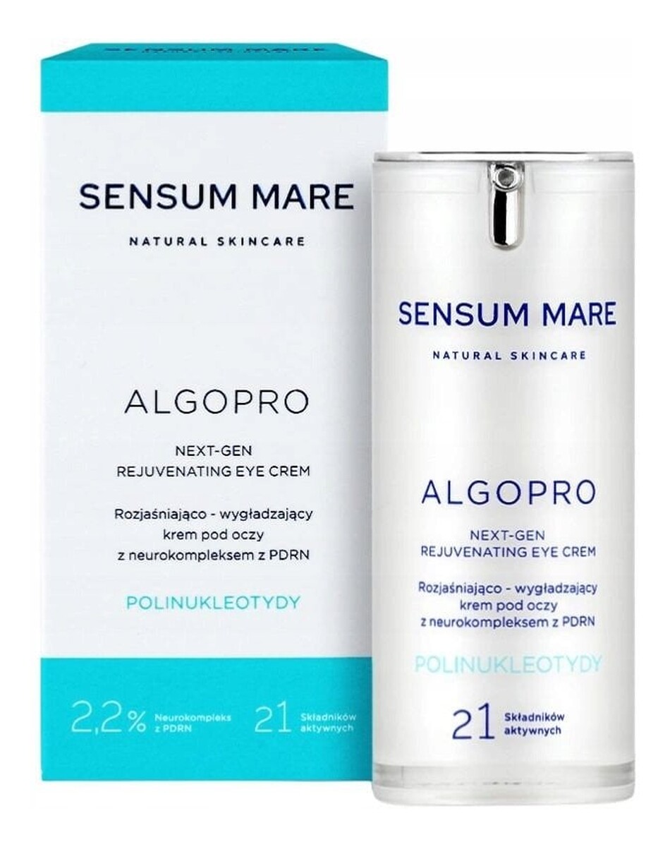 Rozjaśniająco-wygładzający krem pod oczy z 2,2% neurokompleksem