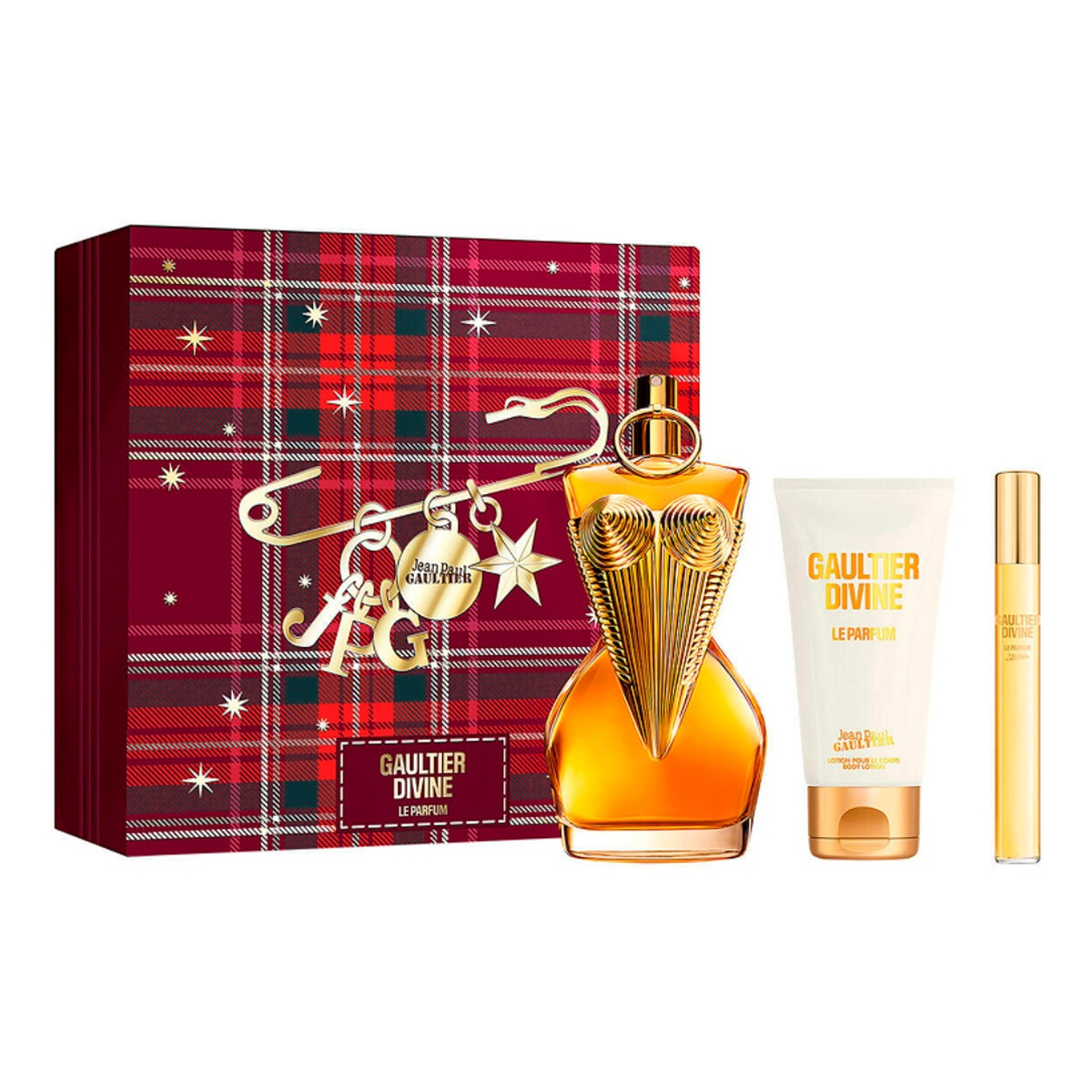 Jean Paul Gaultier Gaultier Divine Le Parfum zestaw woda perfumowana spray 100ml + woda perfumowana spray 10ml + balsam do ciała 75ml