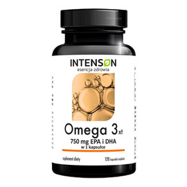 Omega3 500mg epa + 250mg dha suplement diety 120 kapsułek