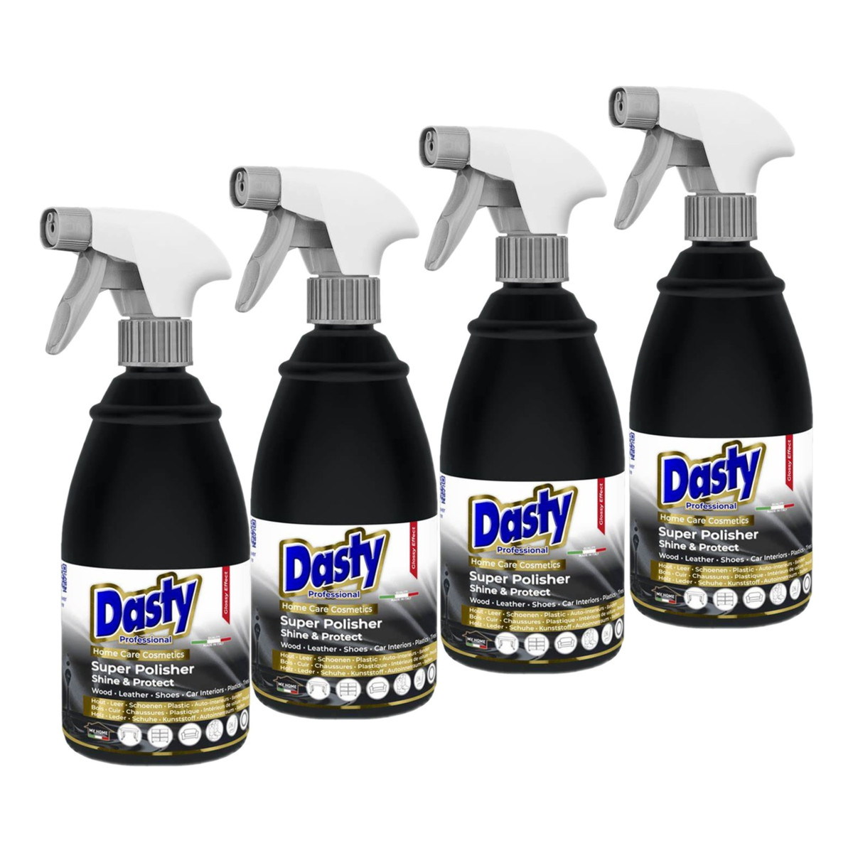 Dasty Super Polisher Renowator do powierzchni drewnianych i skórzanych 4x500ml