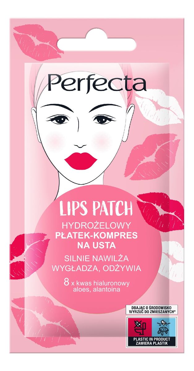 Perfecta lips patch hydrożelowy płatek-kompres na usta