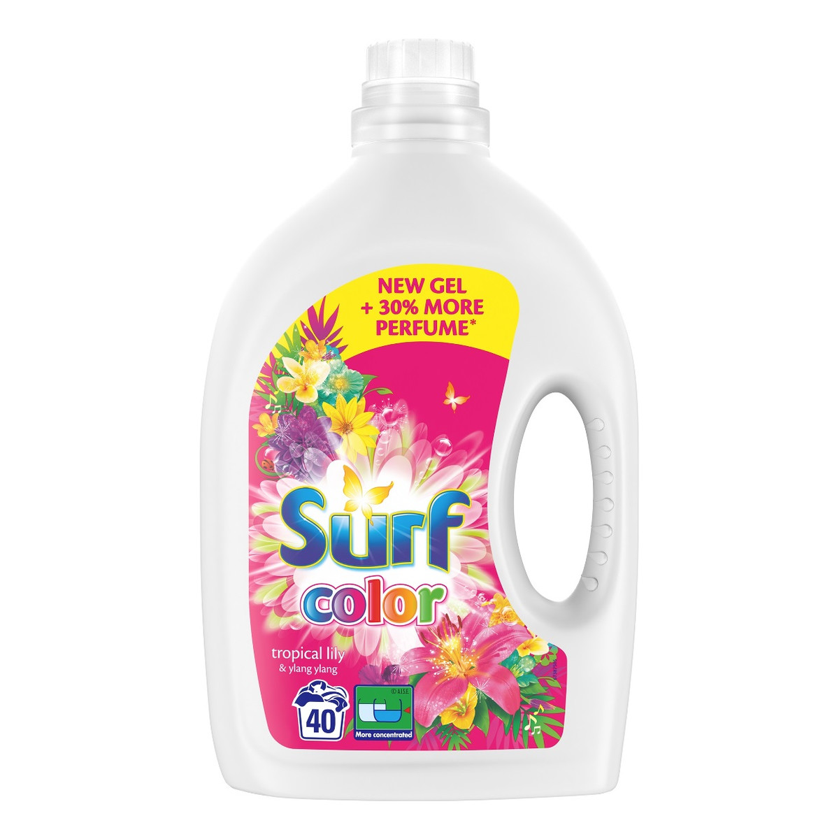 Surf Color Tropical Lily & Ylang Ylang Żel do prania do koloru 2000ml