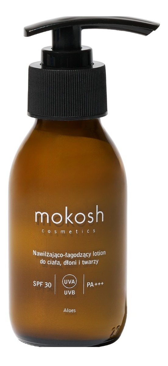 Nawilżająco-łagodzący lotion do ciała dłoni i twarzy spf30 aloes