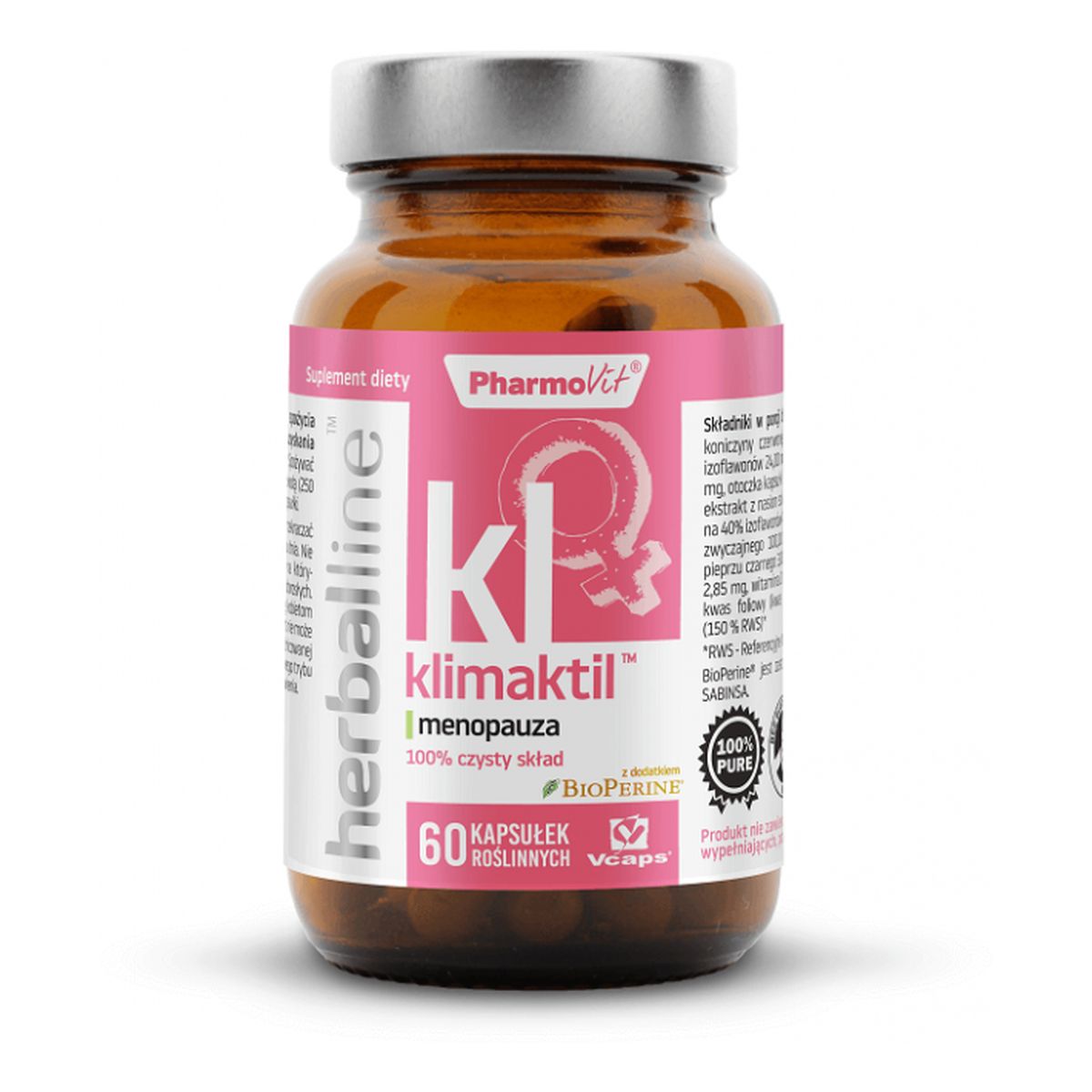 Pharmovit Klimaktil Menopauza suplement diety 60 kapsułek