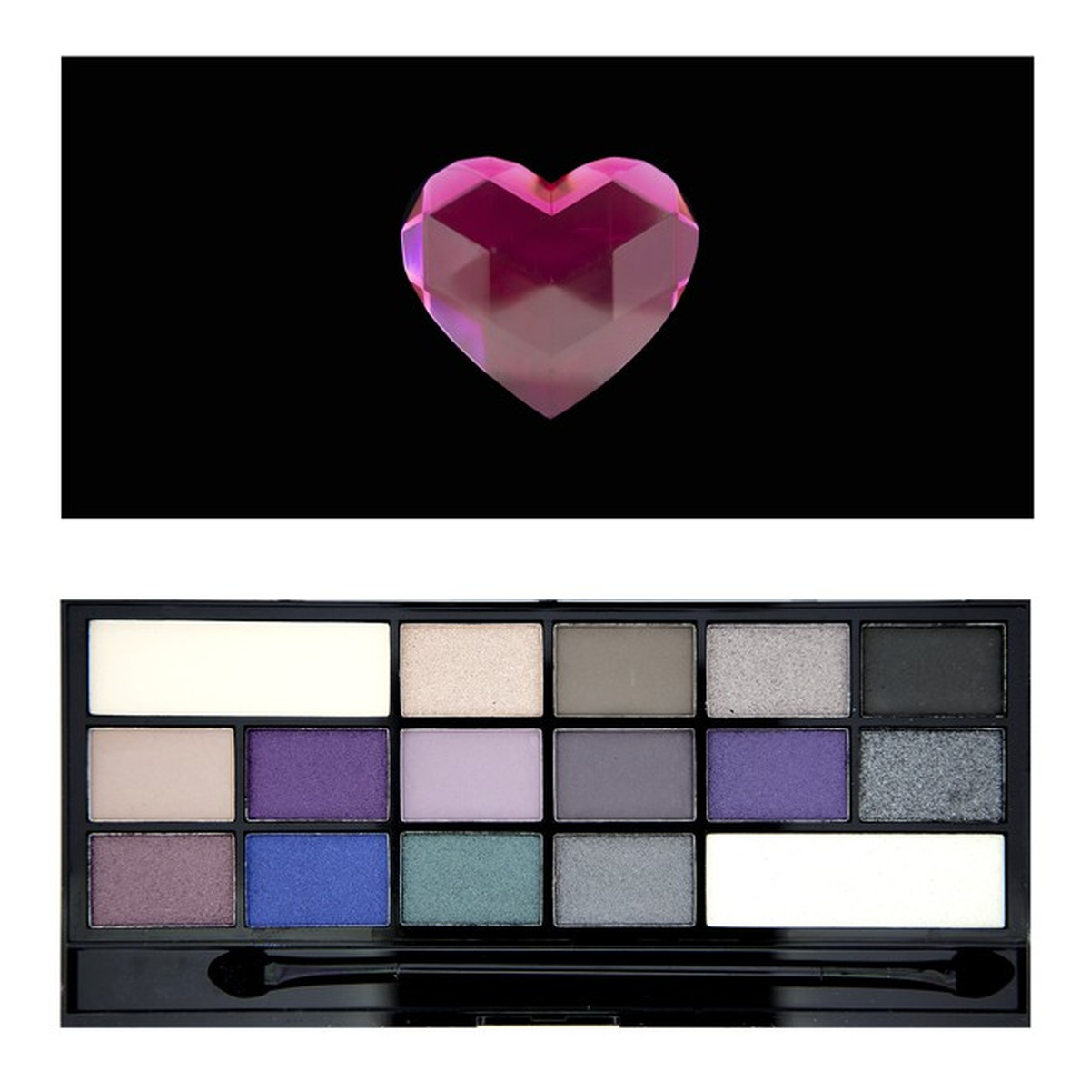 Makeup Revolution Palette I Love Makeup I Heart Passion Paleta Cieni Do Powiek 22g