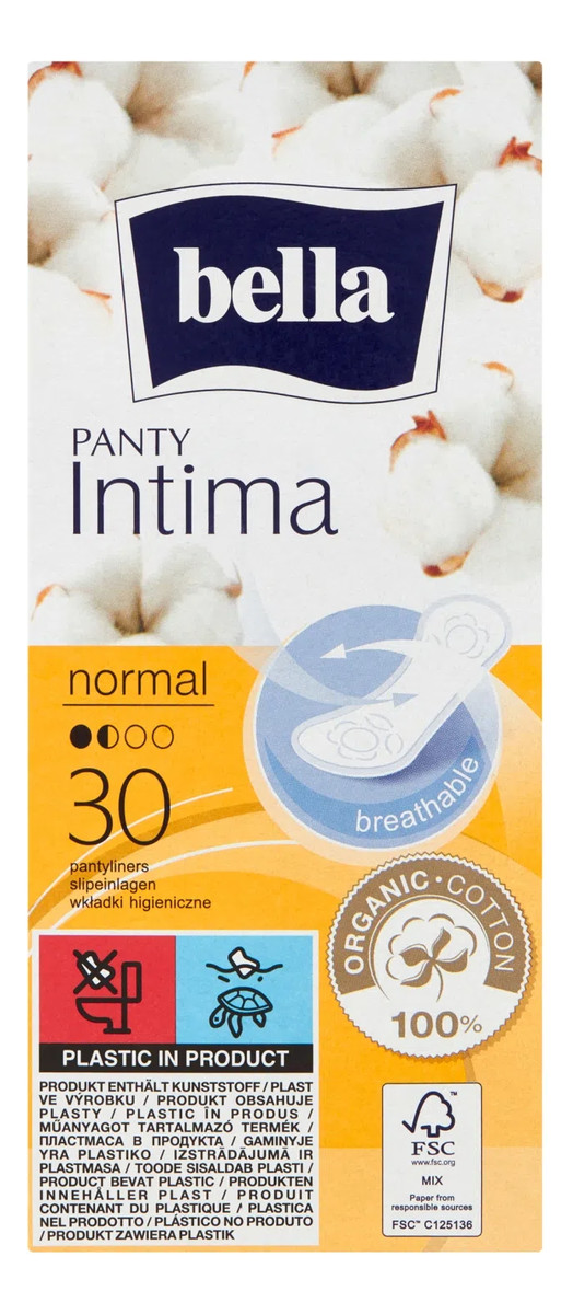 Wkładki higieniczne Intima Plus Panty Normal 30szt.