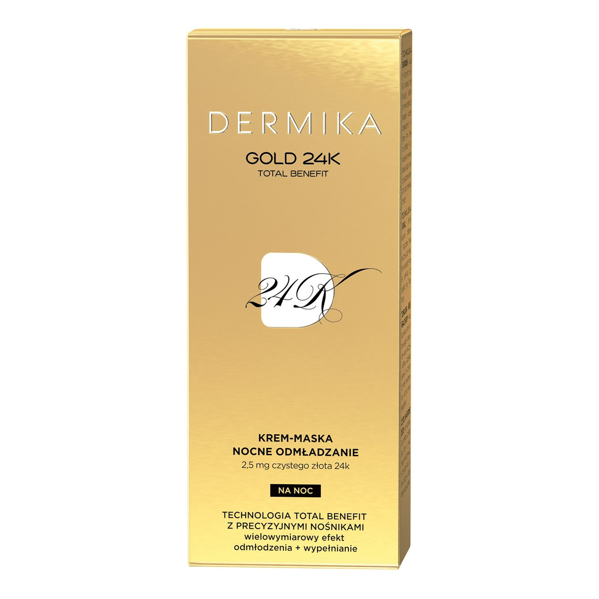 Dermika Gold 24k Intensywna maseczka odmładzająca 50ml