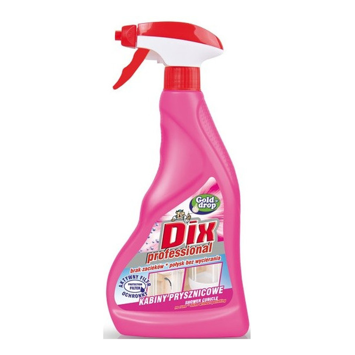 Dix Professional SPRAY DO CZYSZCZENIA KABINY PRYSZNICOWE 500ml