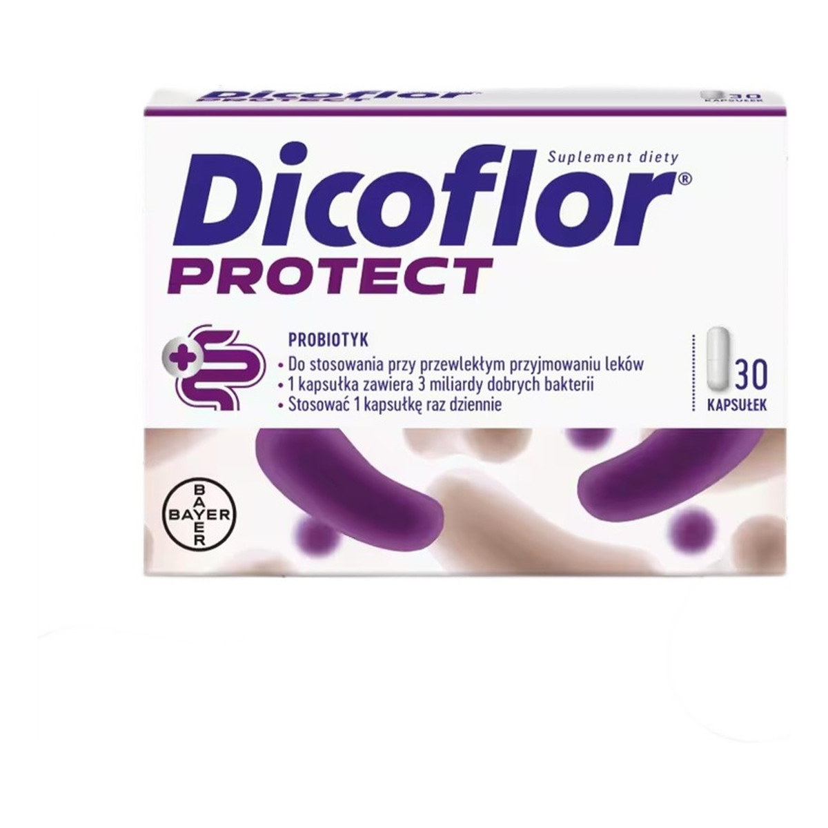 Dicoflor Protect probiotyk suplement diety 30 kapsułek