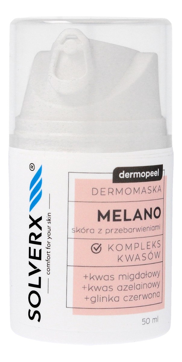 Dermomaska Melano z kompleksem kwasów - do skóry z przebarwieniami