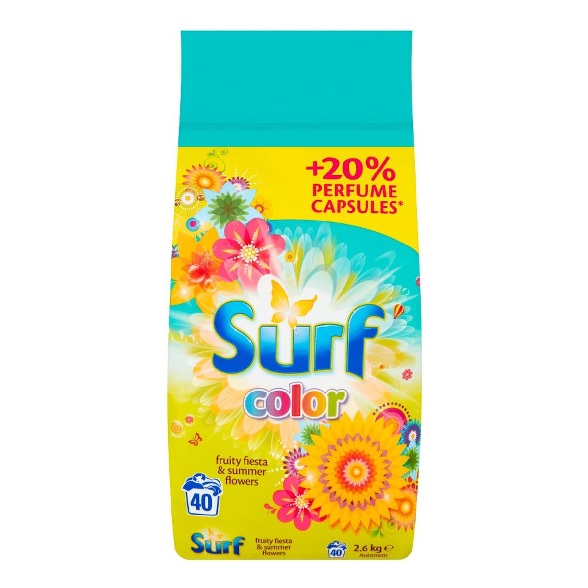 Surf Color proszek do prania do koloru Fruity Fiesta & Summer Flowers 2600ml