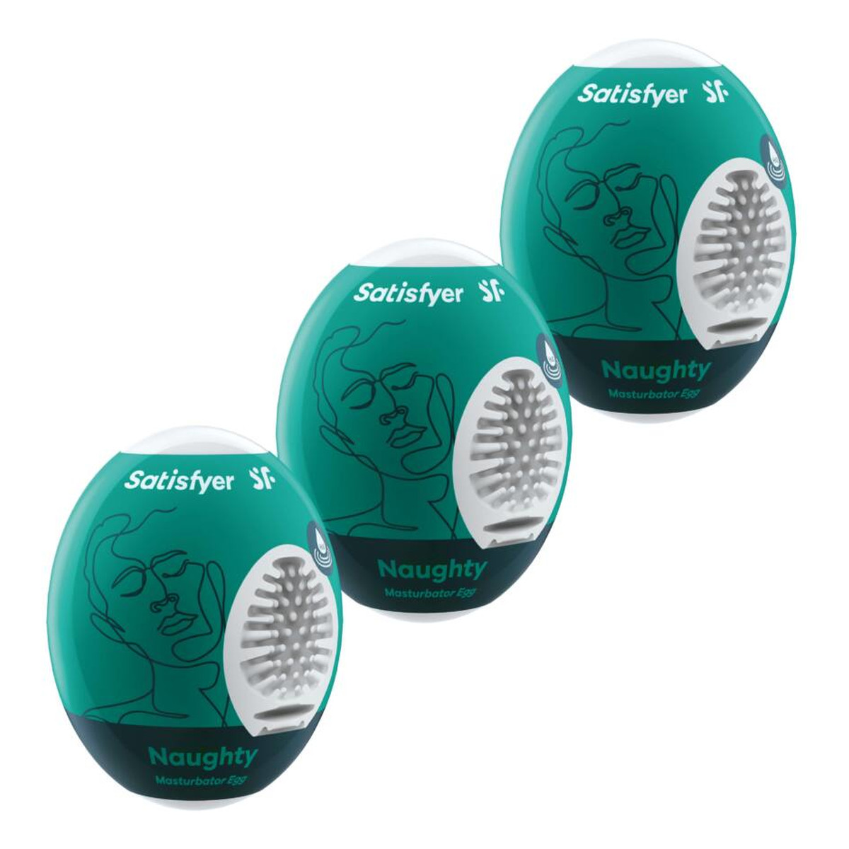 Satisfyer Masturbator Eggs Zestaw jajek do masturbacji naughty