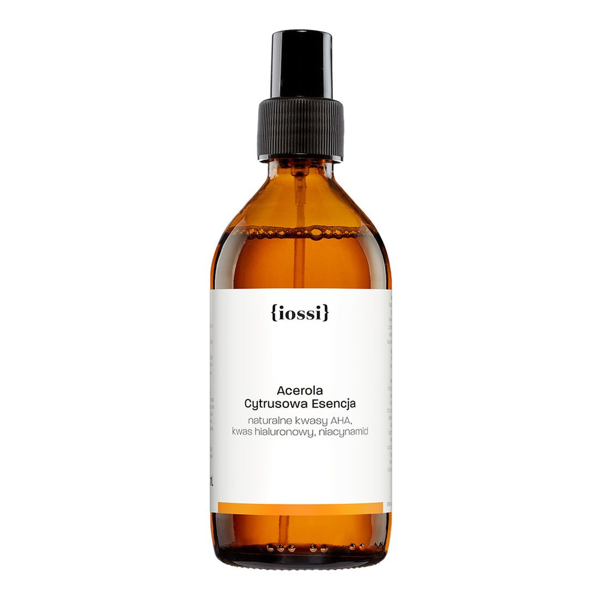 Iossi Acerola Cytrusowa esencja z naturalnymi kwasami AHA kwasem hialuronowym i niacynamidem 200ml