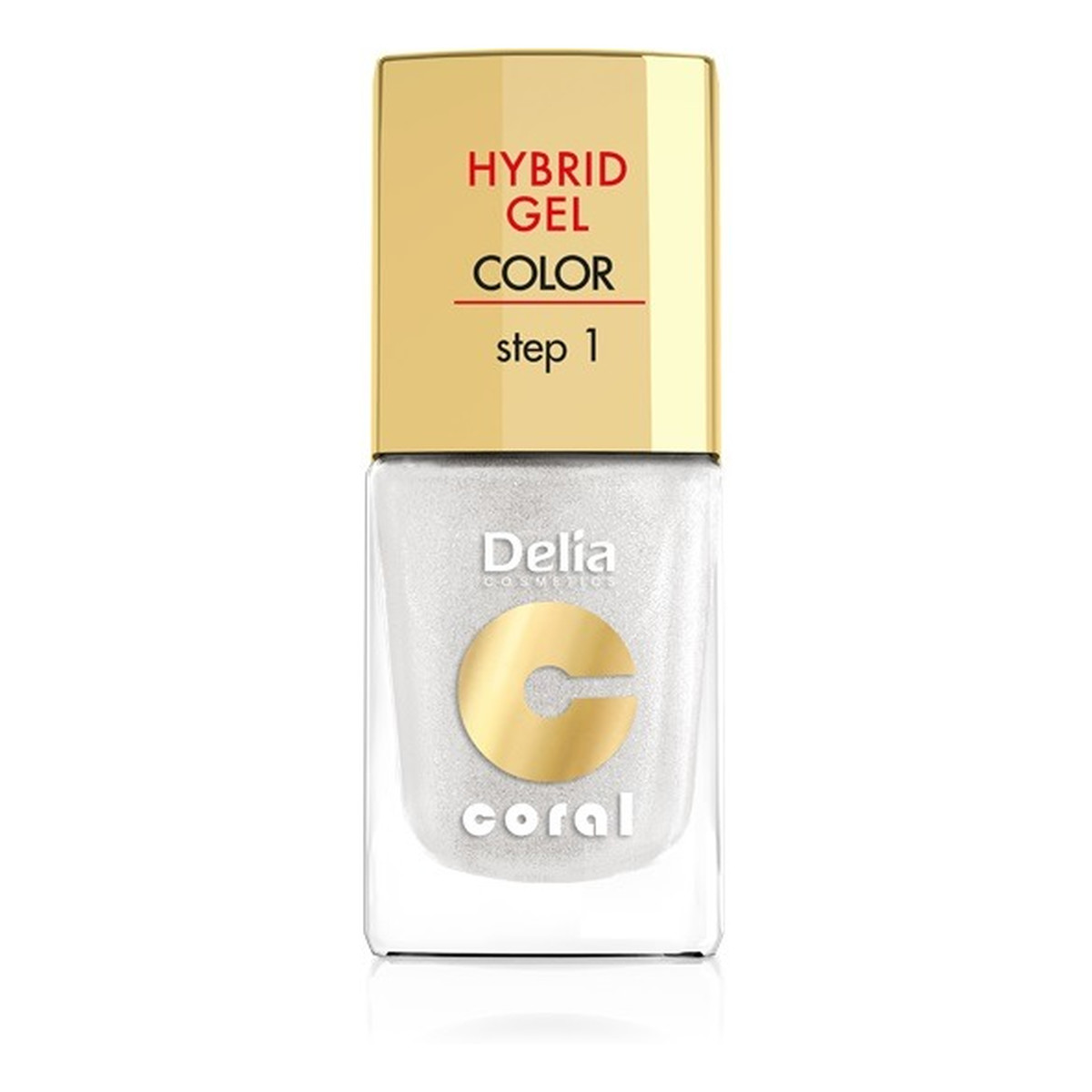 Delia Hybrid Gel Coral Lakier Do Paznokci 11ml