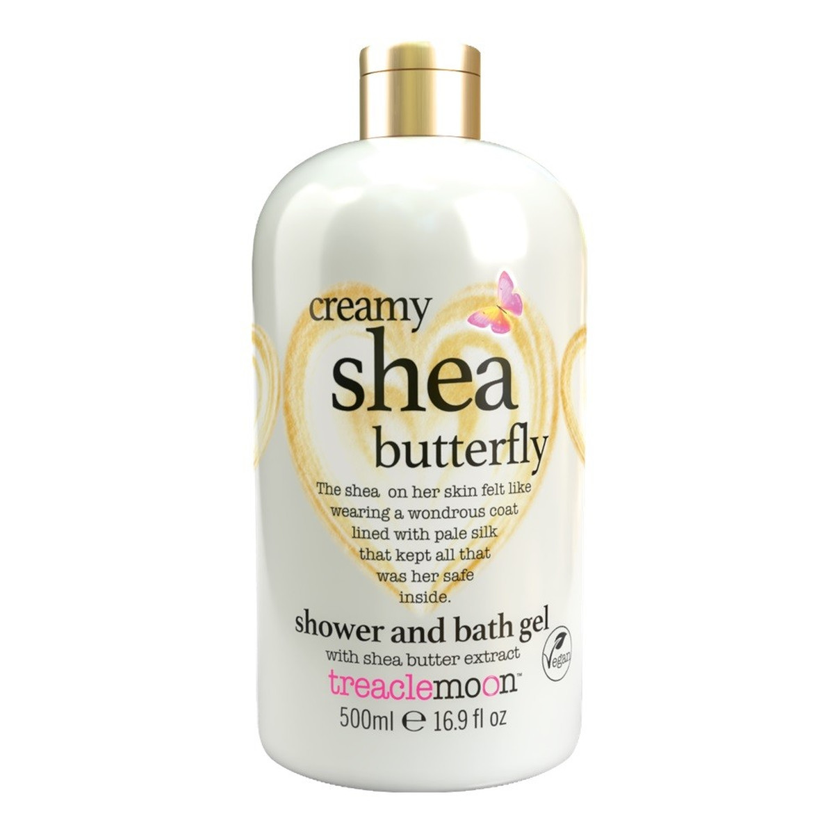 Treaclemoon Shea Butterfly Kremowy żel pod prysznic i do kąpieli 500ml