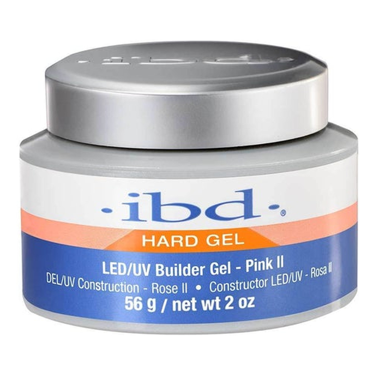 IBD Hard Builder Gel LED/UV żel budujący Pink II 56g