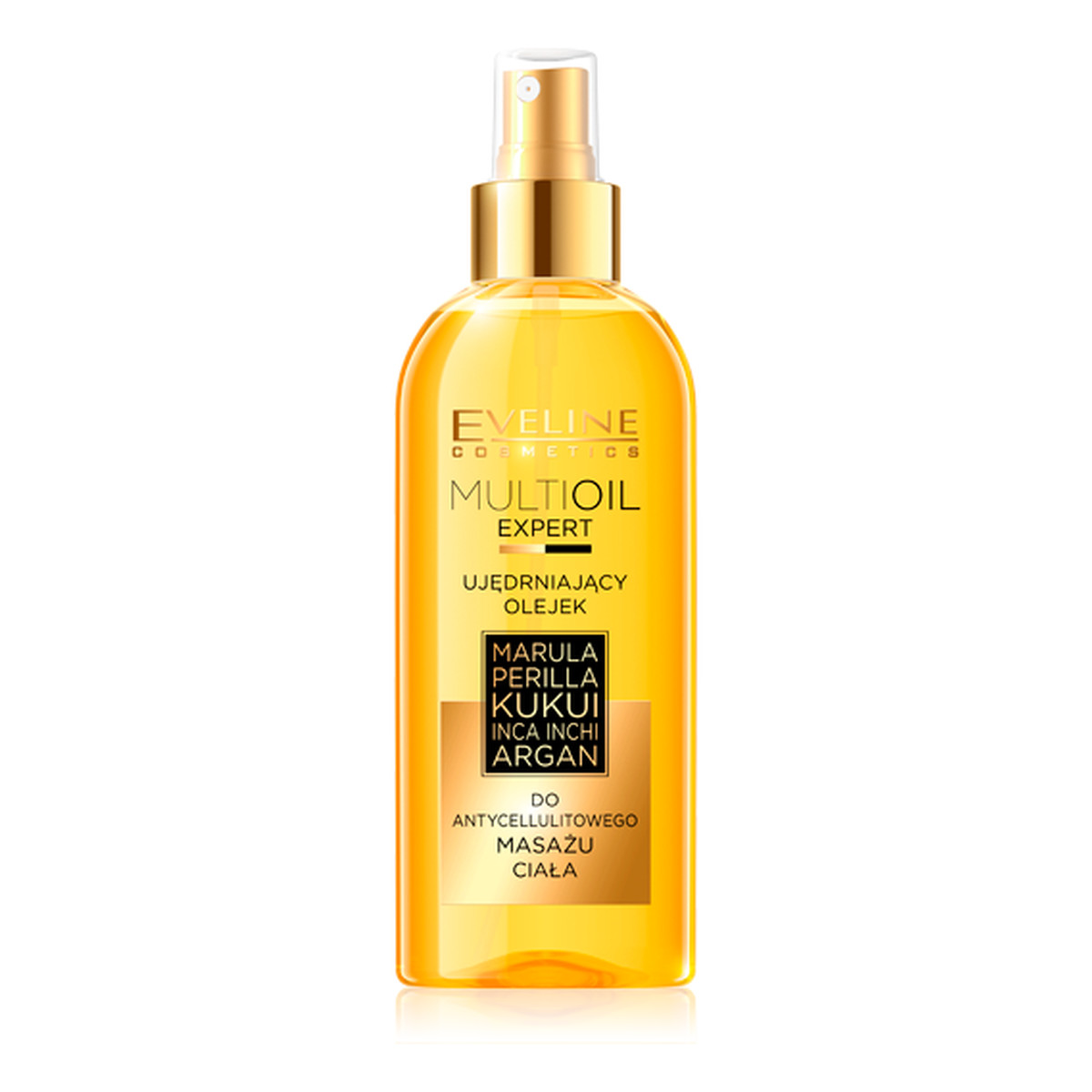 Eveline MultiOil Expert Ujędrniający Olejek Do Antycellulitowego Masażu Ciała 150ml