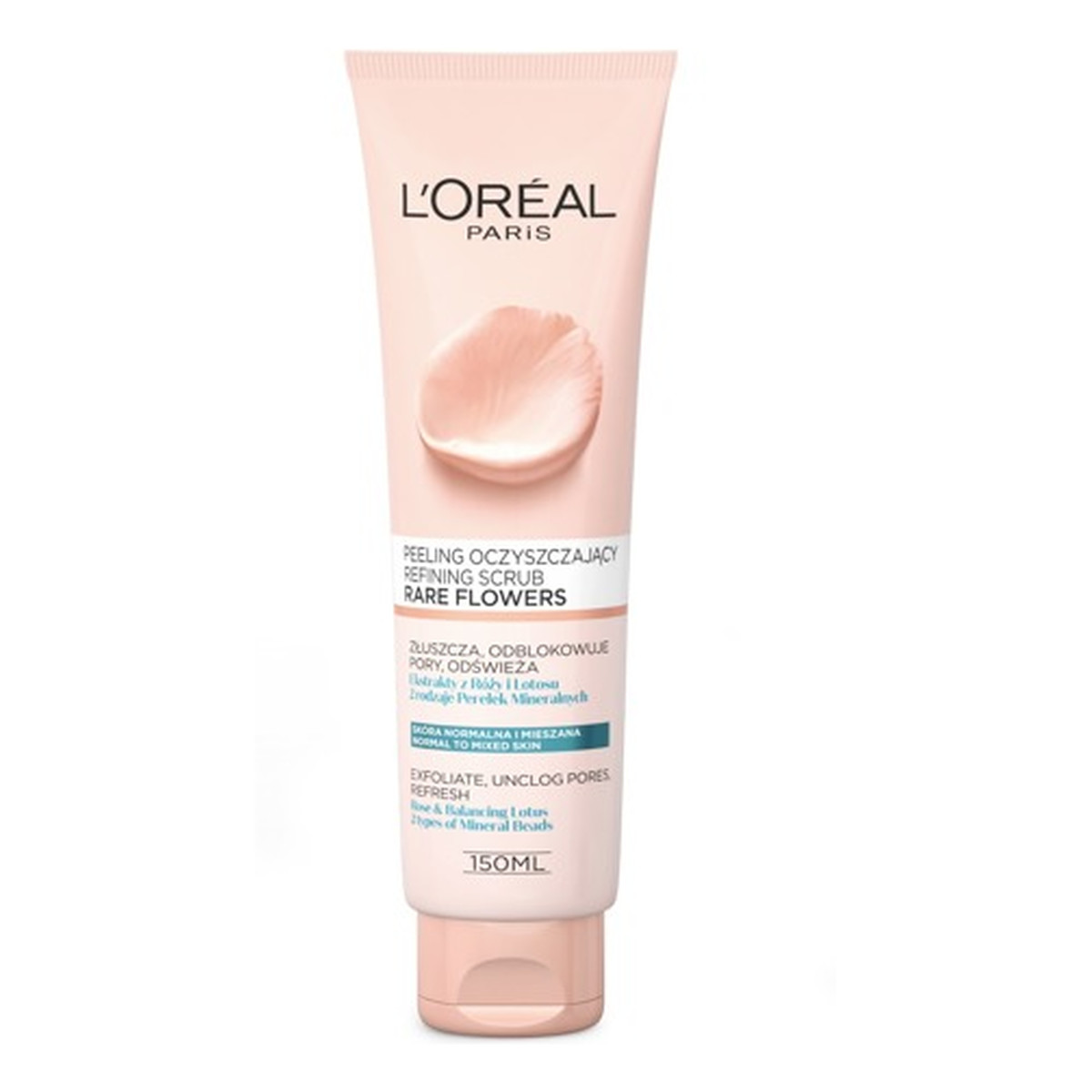 Loreal Skin Ekspert Rare Flowers Peeling oczyszczający 150ml