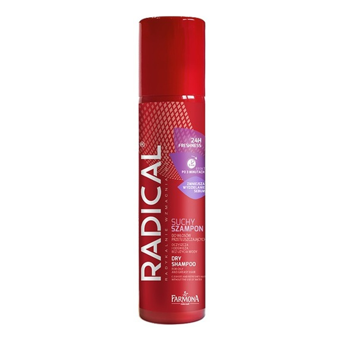 Farmona Radical Suchy szampon do włosów przetłuszczających się Ekstra Świeżość 180ml
