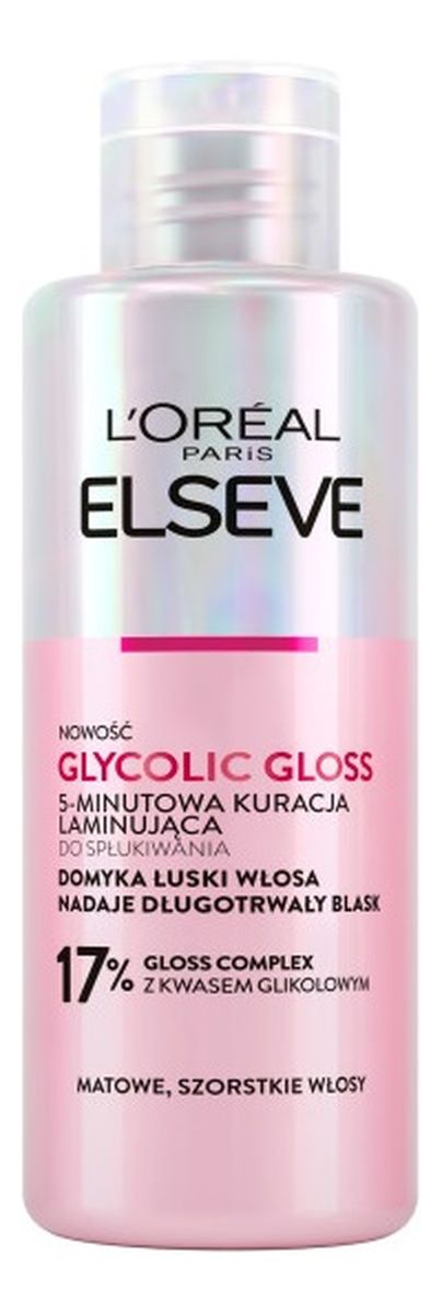 Glycolic gloss 5-minutowa kuracja laminująca do spłukiwania