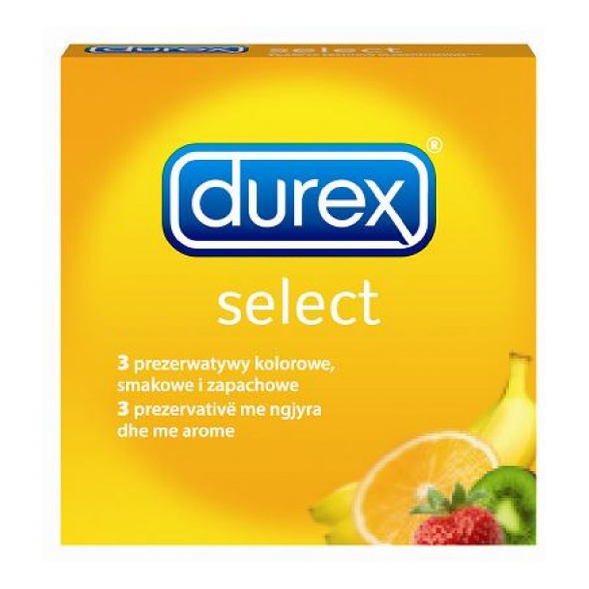 Durex Select Prezerwatywy Zapachowe 3szt.