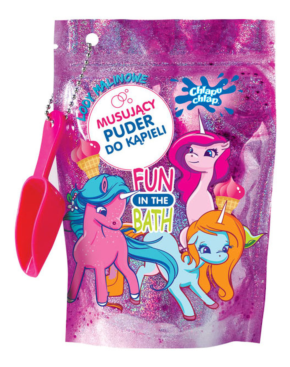 PUDER DO KĄPIELI LODY MALINOWE