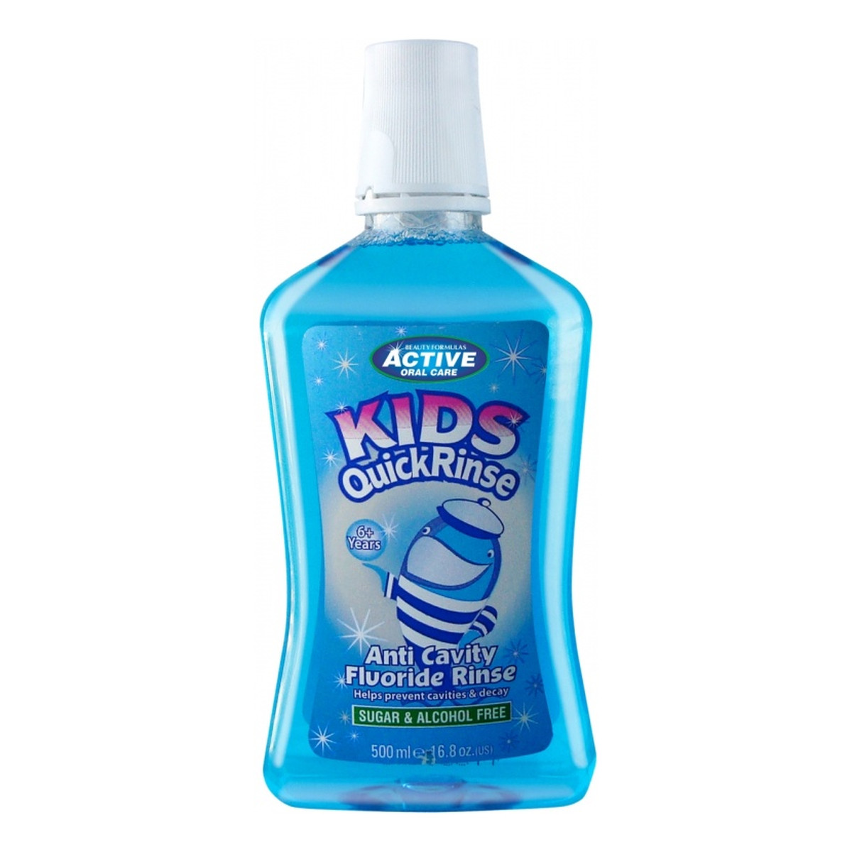 Beauty Formulas Kids Quick Rinse Active Oral Care Płyn Do Płukania Jamy Ustnej 500ml