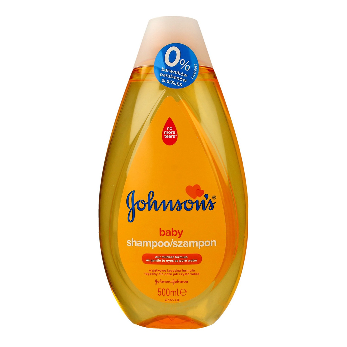 Johnson & Johnson Baby Gold Szampon dla dzieci wyjątkowo łagodna formuła 500ml