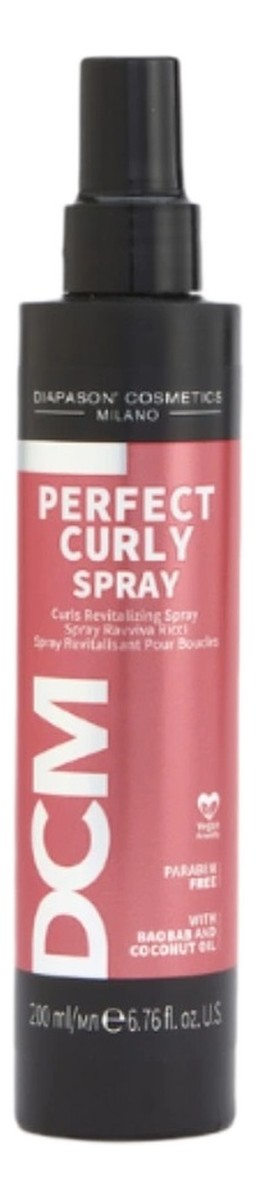 spray rewitalizujący do włosów kręconych i falowanych