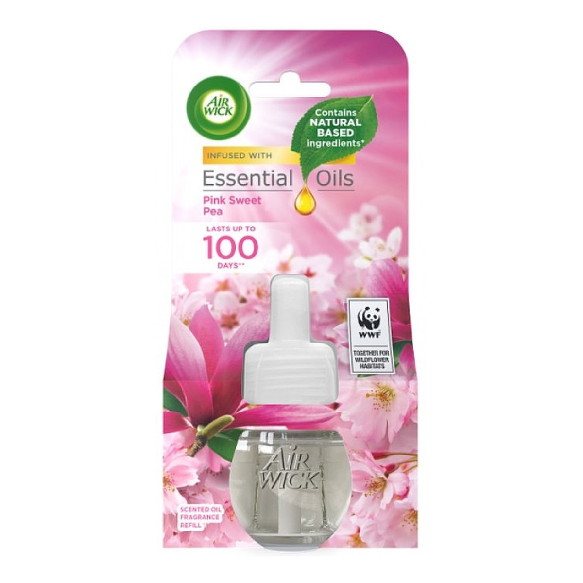 Air Wick Essential Oils Odświeżacz powietrza Słodka róża 19ml