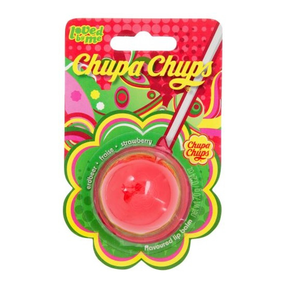 Lip Smacker Flavoured Lip Balm Domed Ball balsam do ust Chupa Chups Strawberry 7g