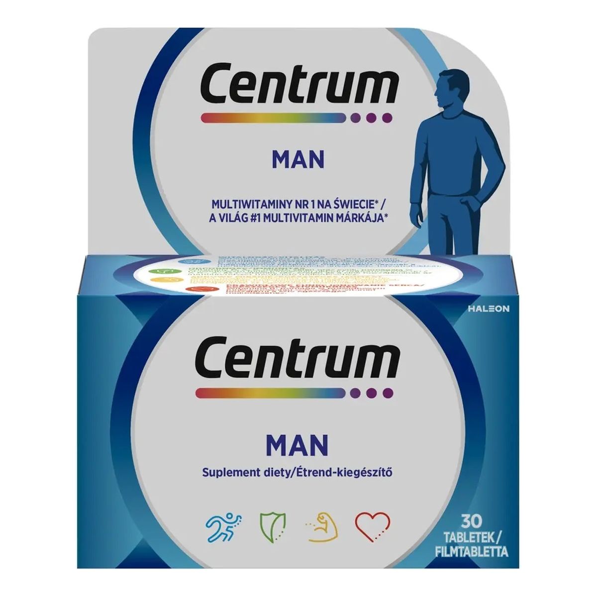Centrum Man multiwitaminy dla mężczyzn suplement diety 30 tabletek