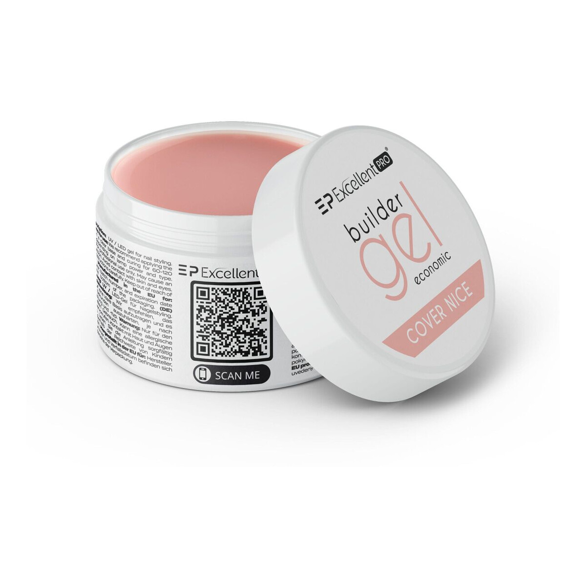 Excellent PRO Builder Gel Economic Żel budujący cover nice 50g