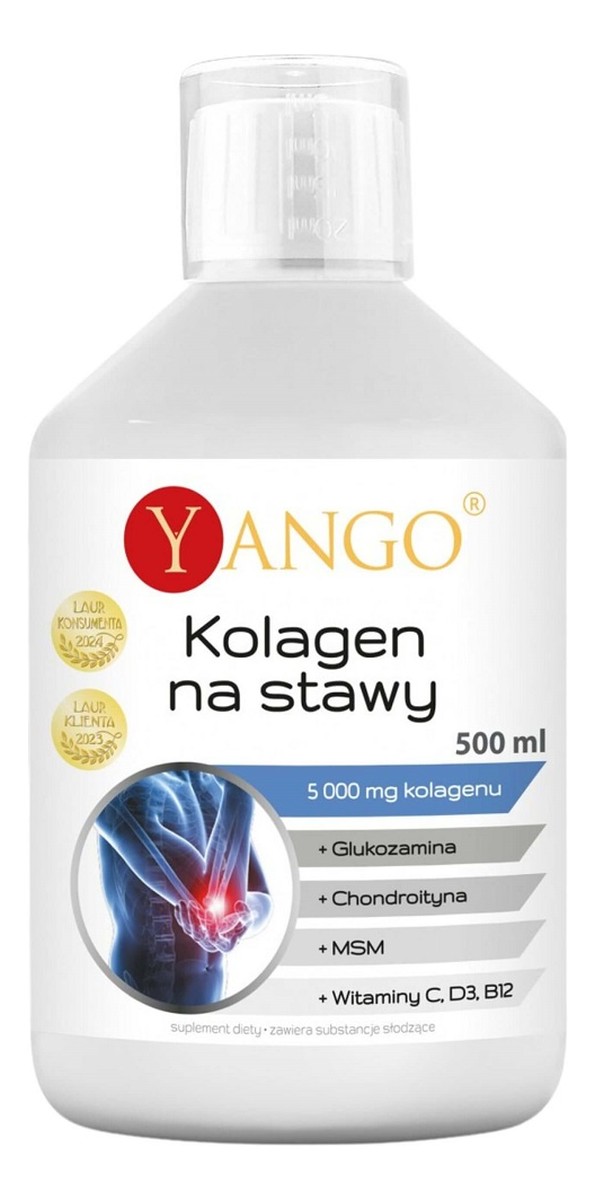 Kolagen na stawy 5 000 mg kolagenu typu II + glukozamina suplement diety