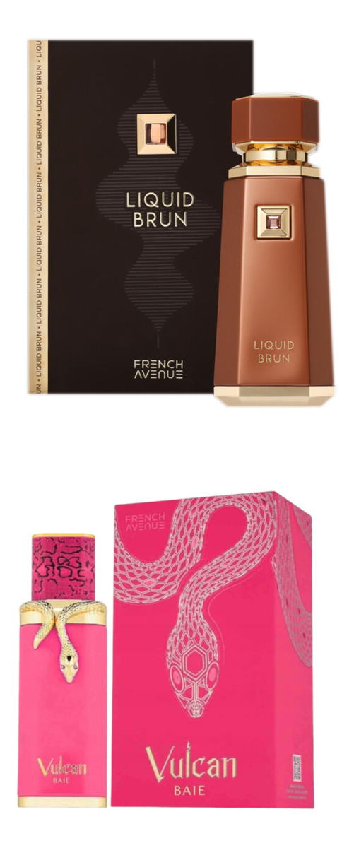 Wody perfumowane Liquid Brun + Vulcan Baie 2x100ml