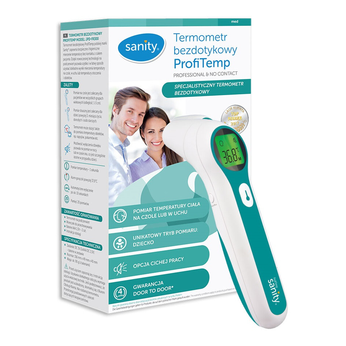 Sanity Profitemp termometr bezdotykowy jpd-fr300