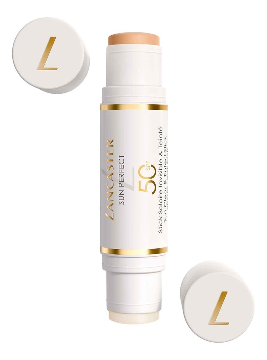Sun perfect clear tinted stick spf50 sztyft przeciwsłoneczny 2w1
