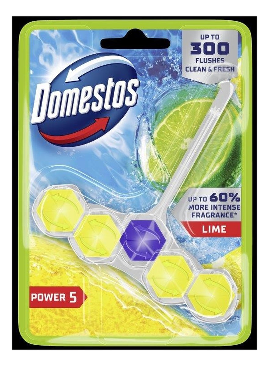 kostka toaletowa power 5 lime 1 x 50 g