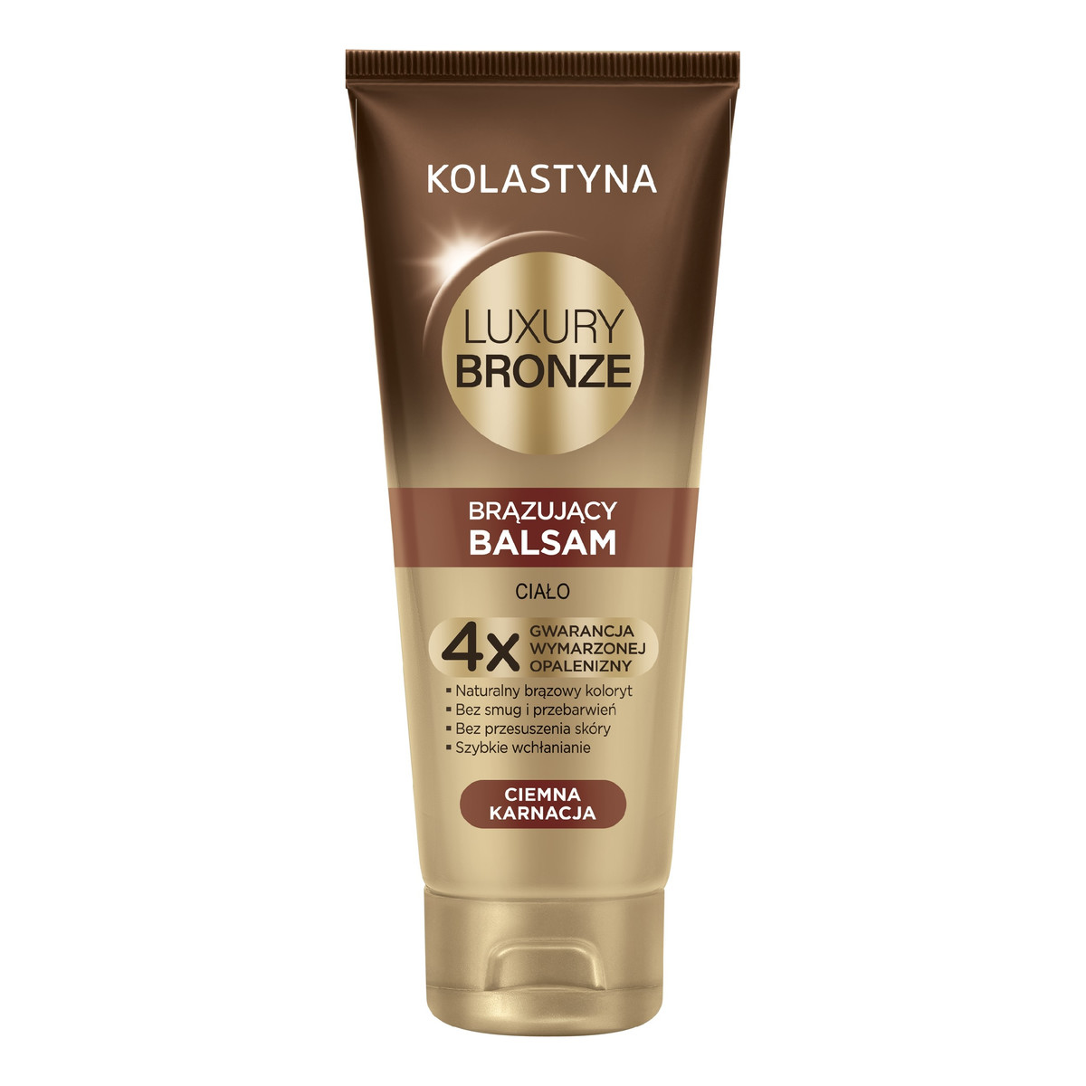 Kolastyna Luxury Bronze Balsam do ciała brązujący do ciemnej karnacji 200ml