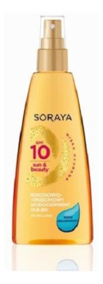 Soraya Opalanie Olejek do opalania SPF 10 Sun &amp; Beauty kokosowo-orzechowy
