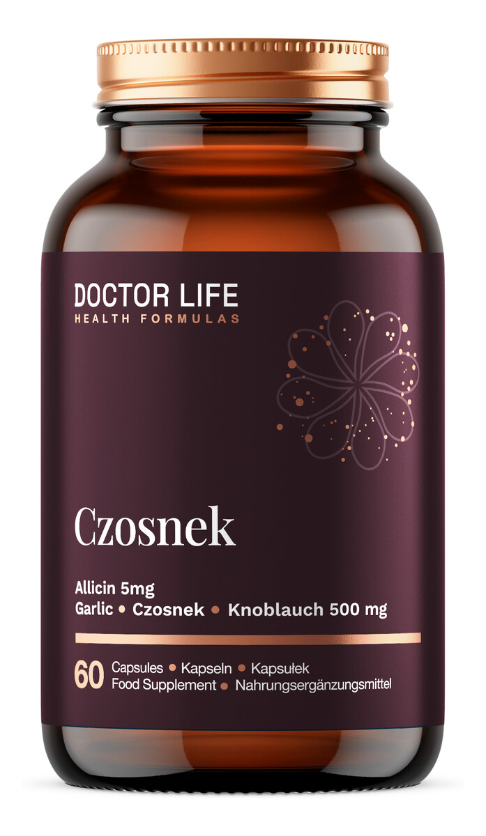 Czosnek Allicin 5mg suplement diety 60 kapsułek