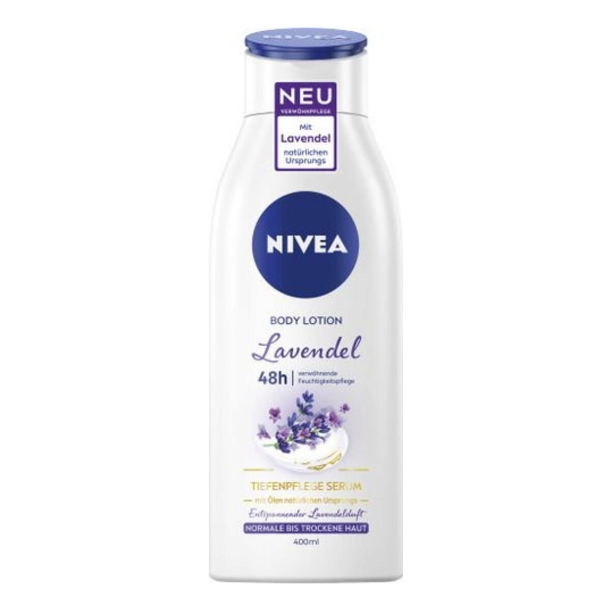 Nivea Body lotion Balsam do Ciała Nawilżający Lawenda 400ml