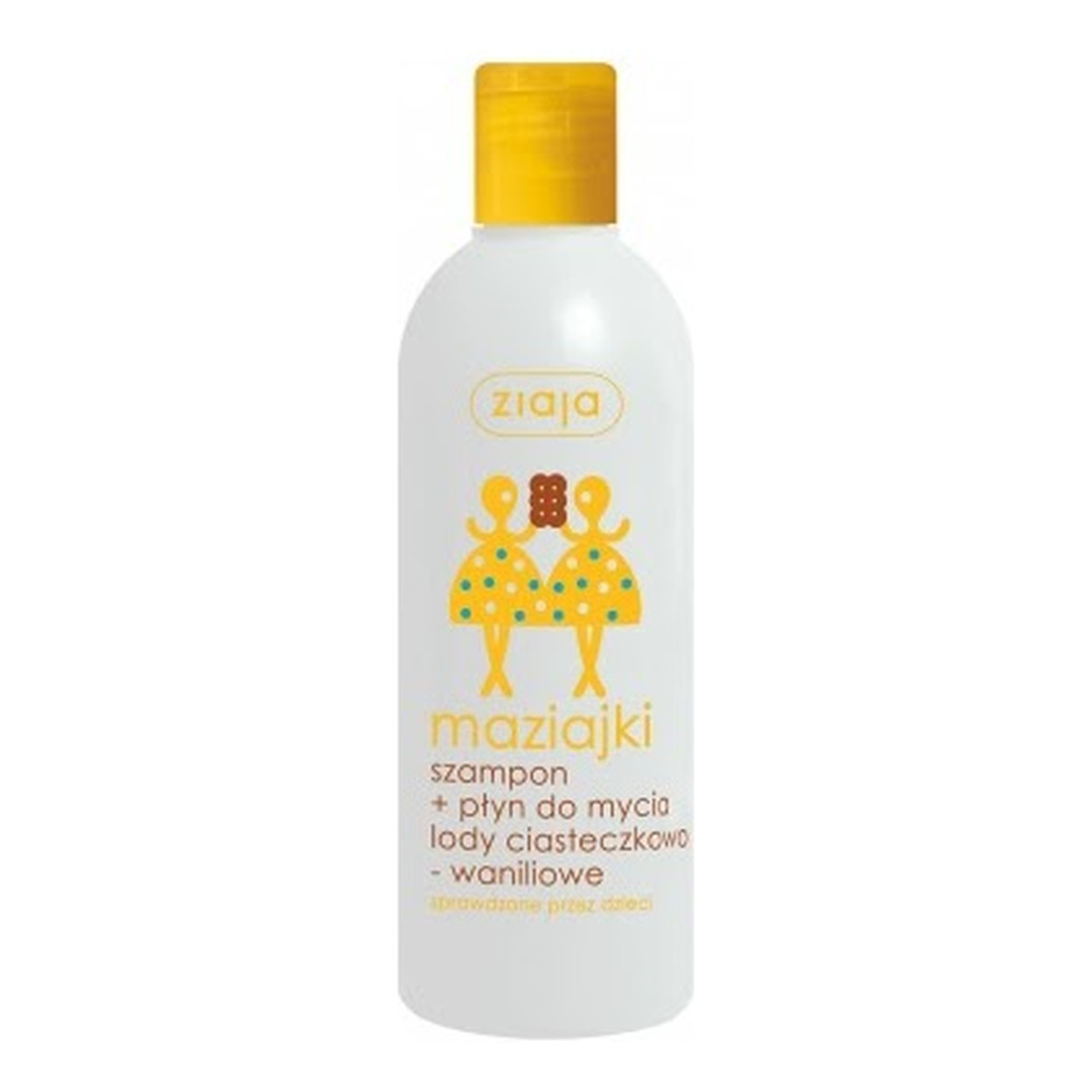 Ziaja Maziajki Szampon + Płyn Do Mycia Dla Dzieci Lody Ciasteczkowo - Waniliowe 400ml