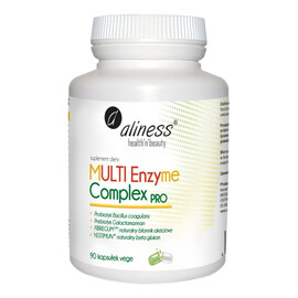 Multi enzyme complex pro suplement diety 90 kapsułek