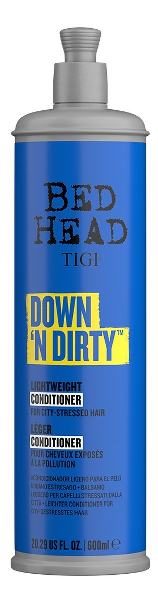 Bed head down n' dirty lightweight conditioner wygładzająca odżywka do włosów zniszczonych