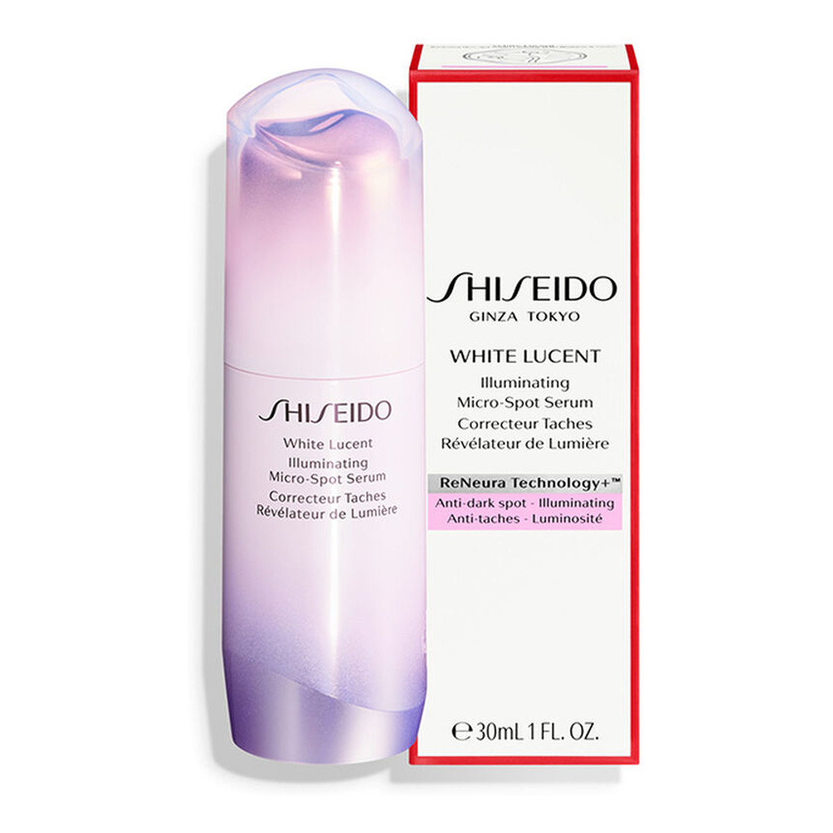 Shiseido White lucent illuminating micro-spot serum rozświetlające serum do twarzy 30ml