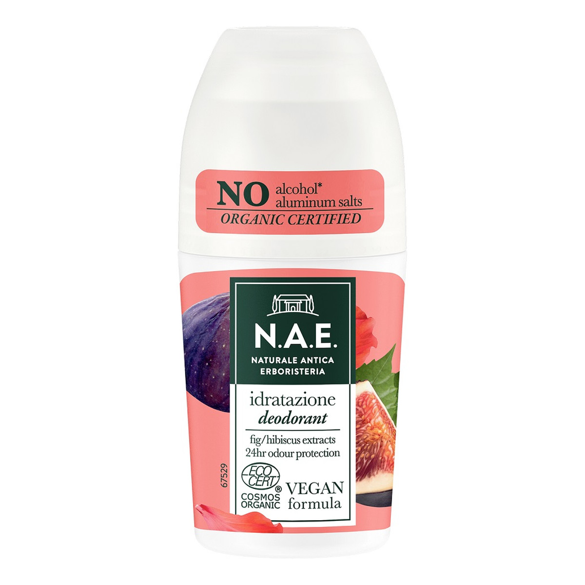 N.A.E Idratazione Deodorant w kulce z ekstraktem z figi i hibiskusa 50ml
